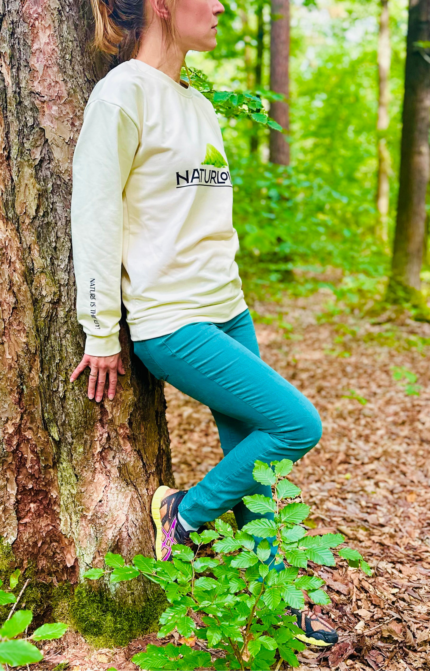 NaturLoVer Recycling Sweater, vanilla ice