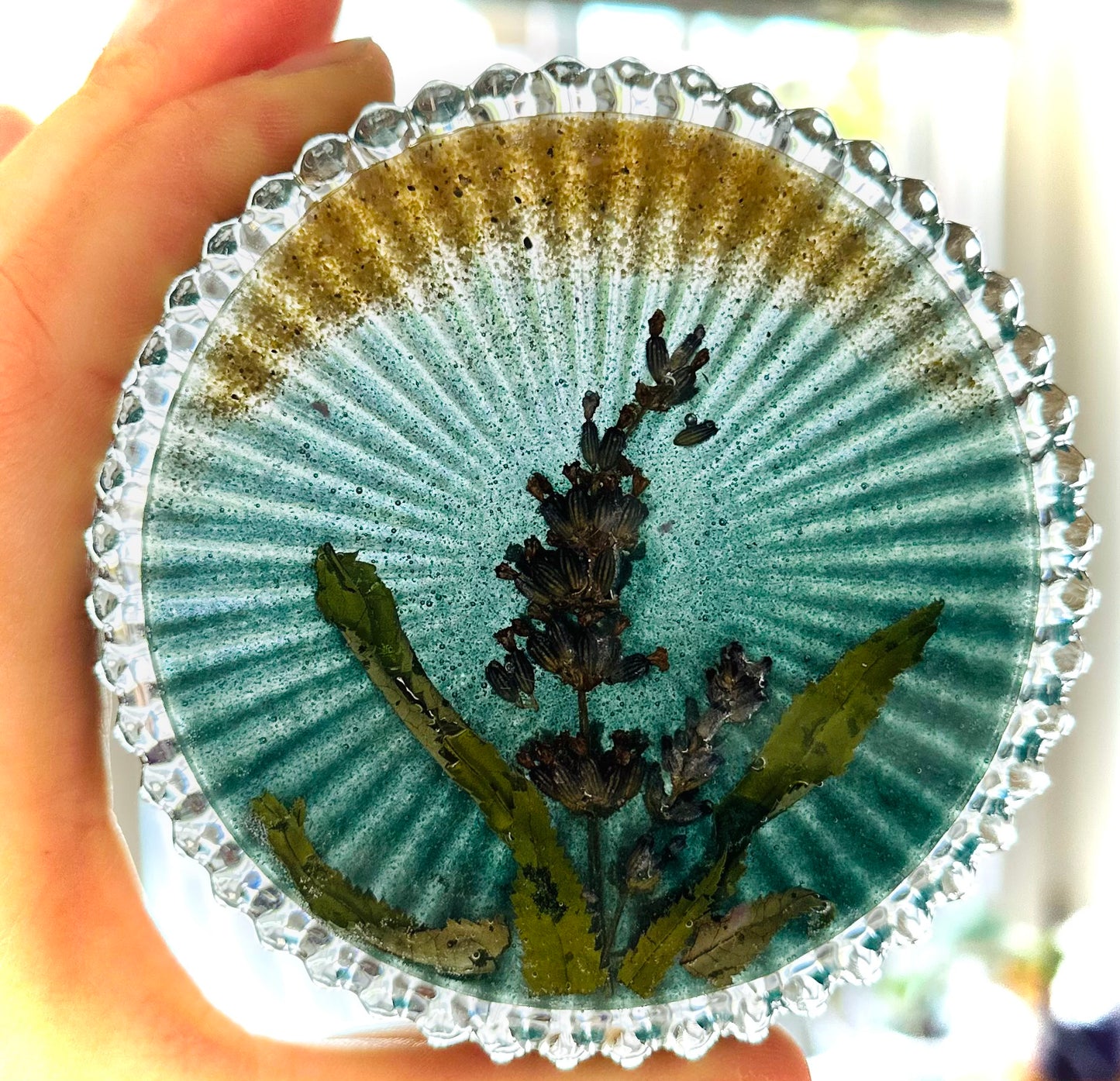 Epoxy art decoration elements