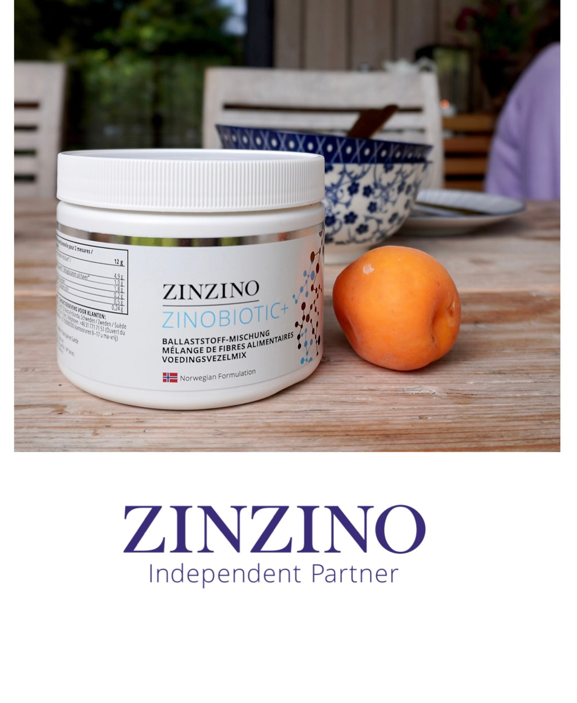 Zinobiotic+, 8 fibres différentes