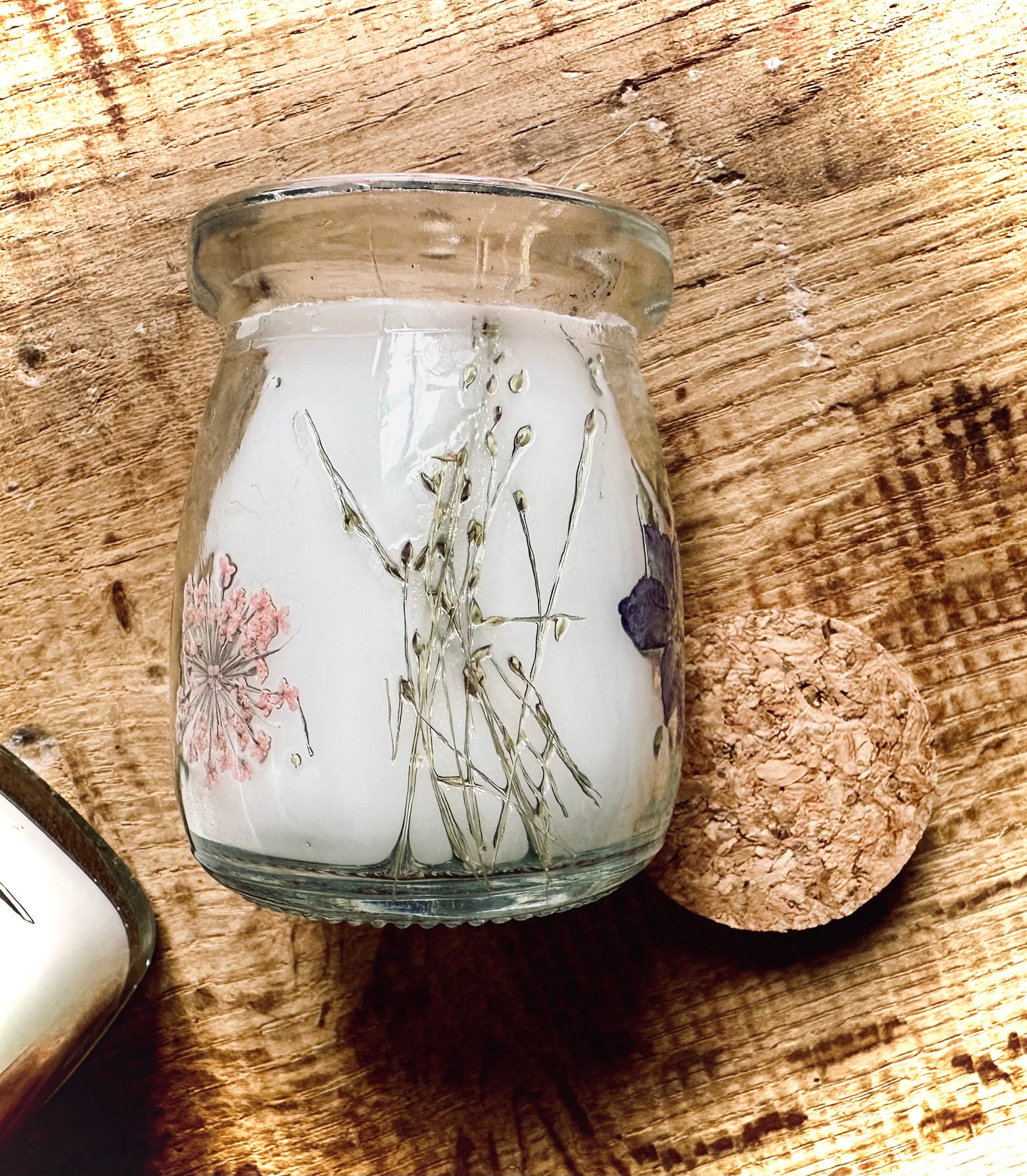Bougie Art du Jardin de Fleurs