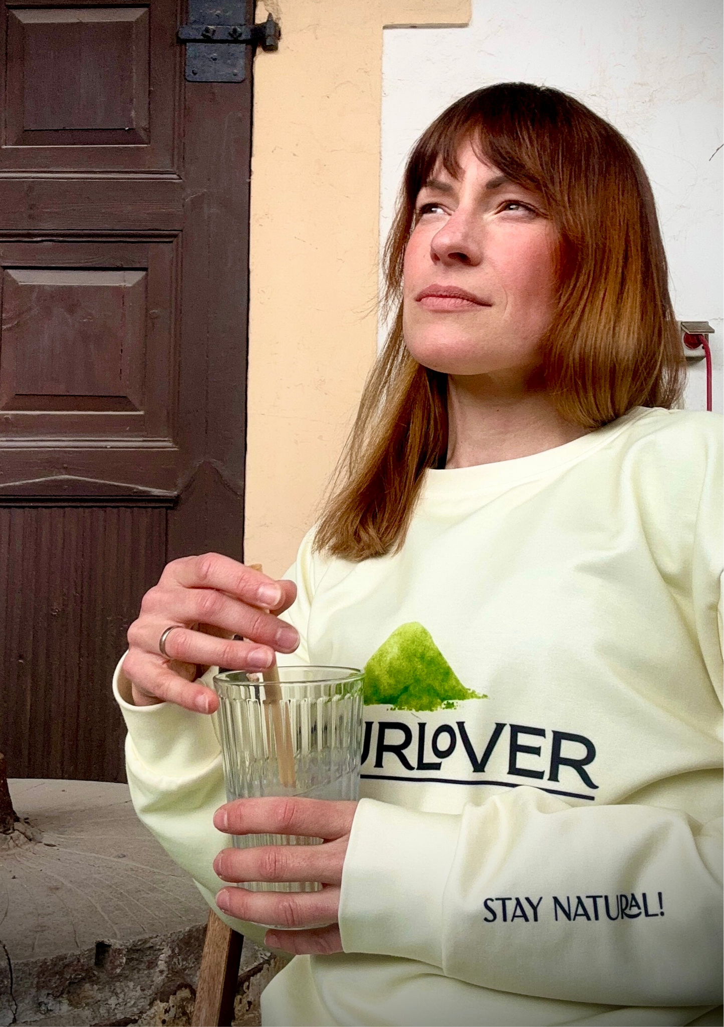 Pull de recyclage NaturLoVer, glace vanille