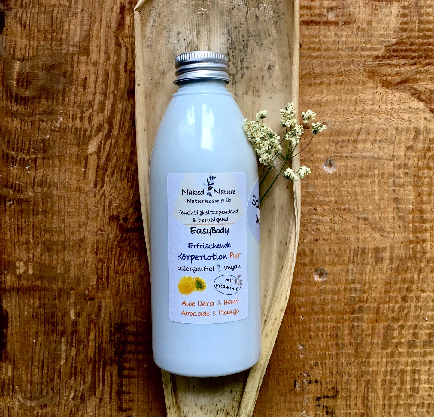 EasyBody Refreshing Body Lotion - Pure without fragrances