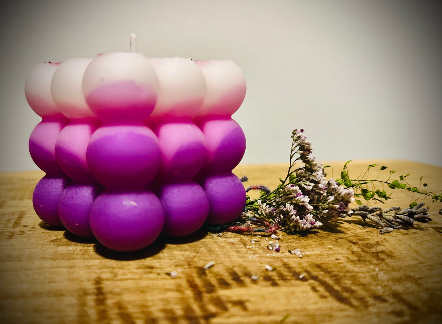 Bougie Art du Jardin de Fleurs