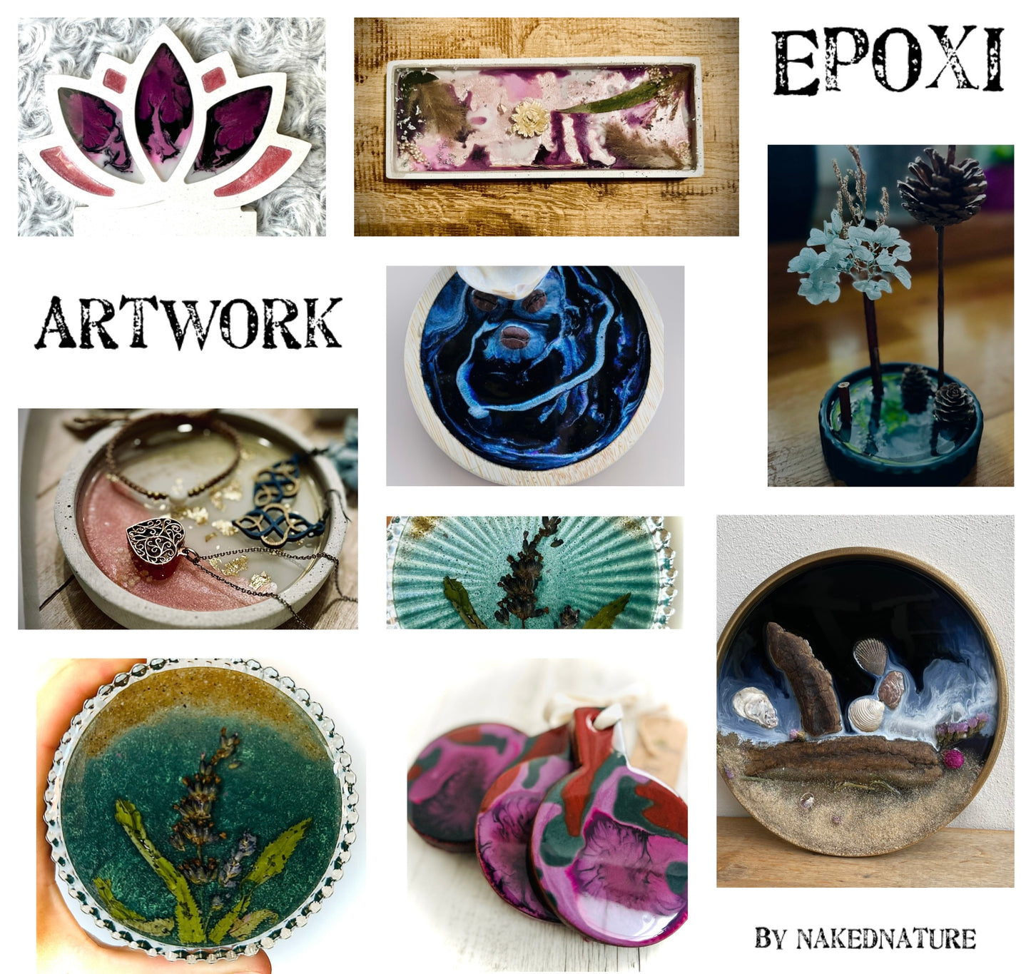 Epoxi Art Deko Elemente