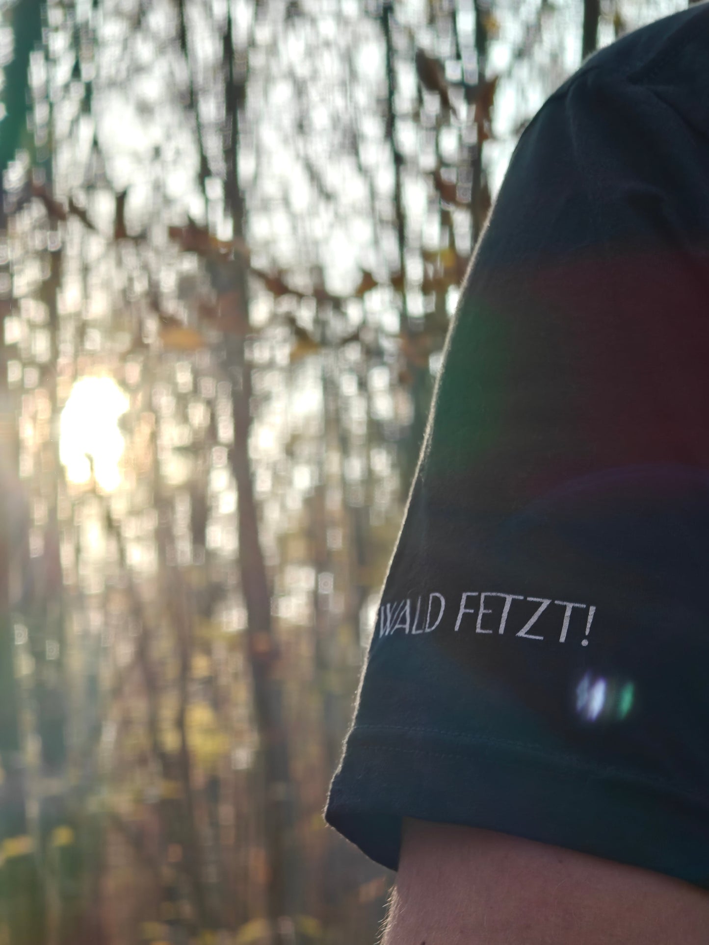 T-shirt écologique recyclé NaturLoVer Forêt et scarabée n° 2