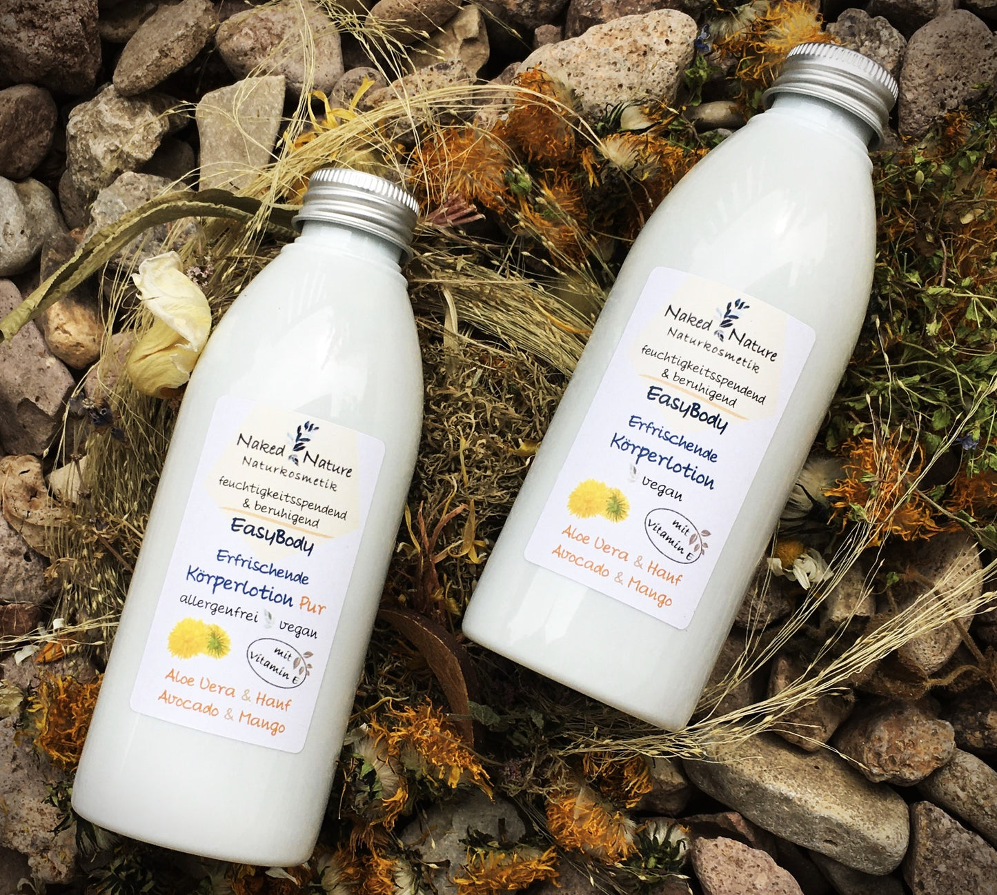 Erfrischende Körperlotion Naturkosmetik
