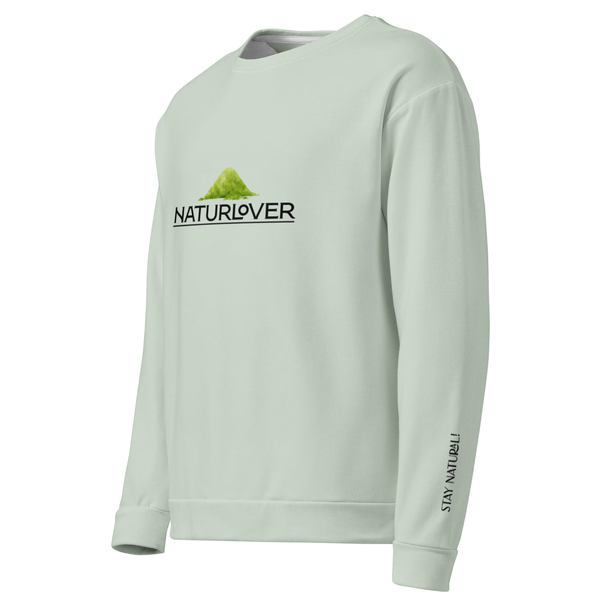 Recycling Pullover mintgrün