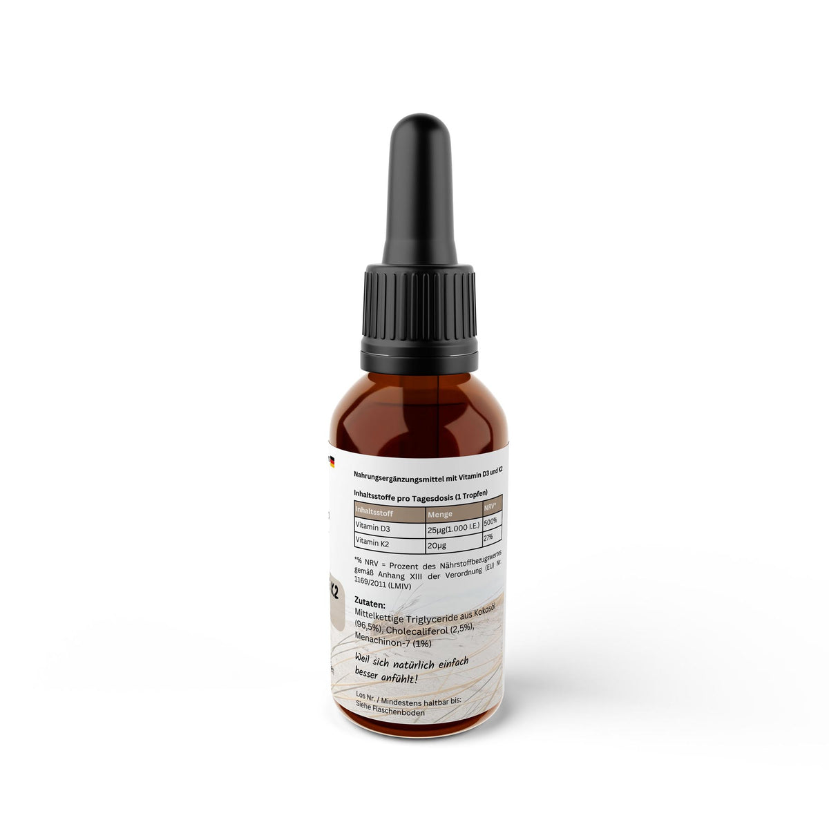 Vitamin D3 plus K2 Tropfen
