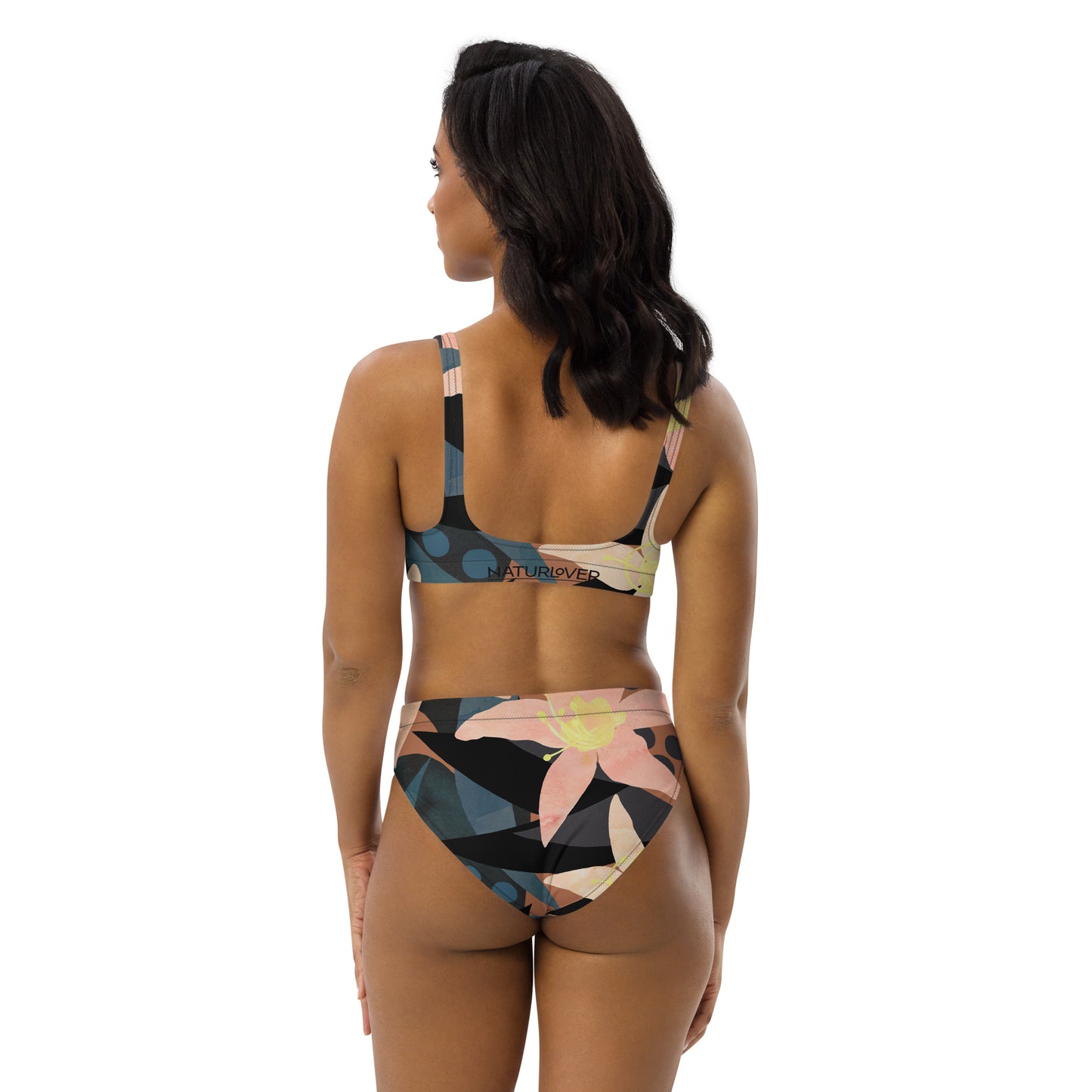 Flower Power Naturlover Recycling Bademode Bikini wunderschöne Blüten sexy