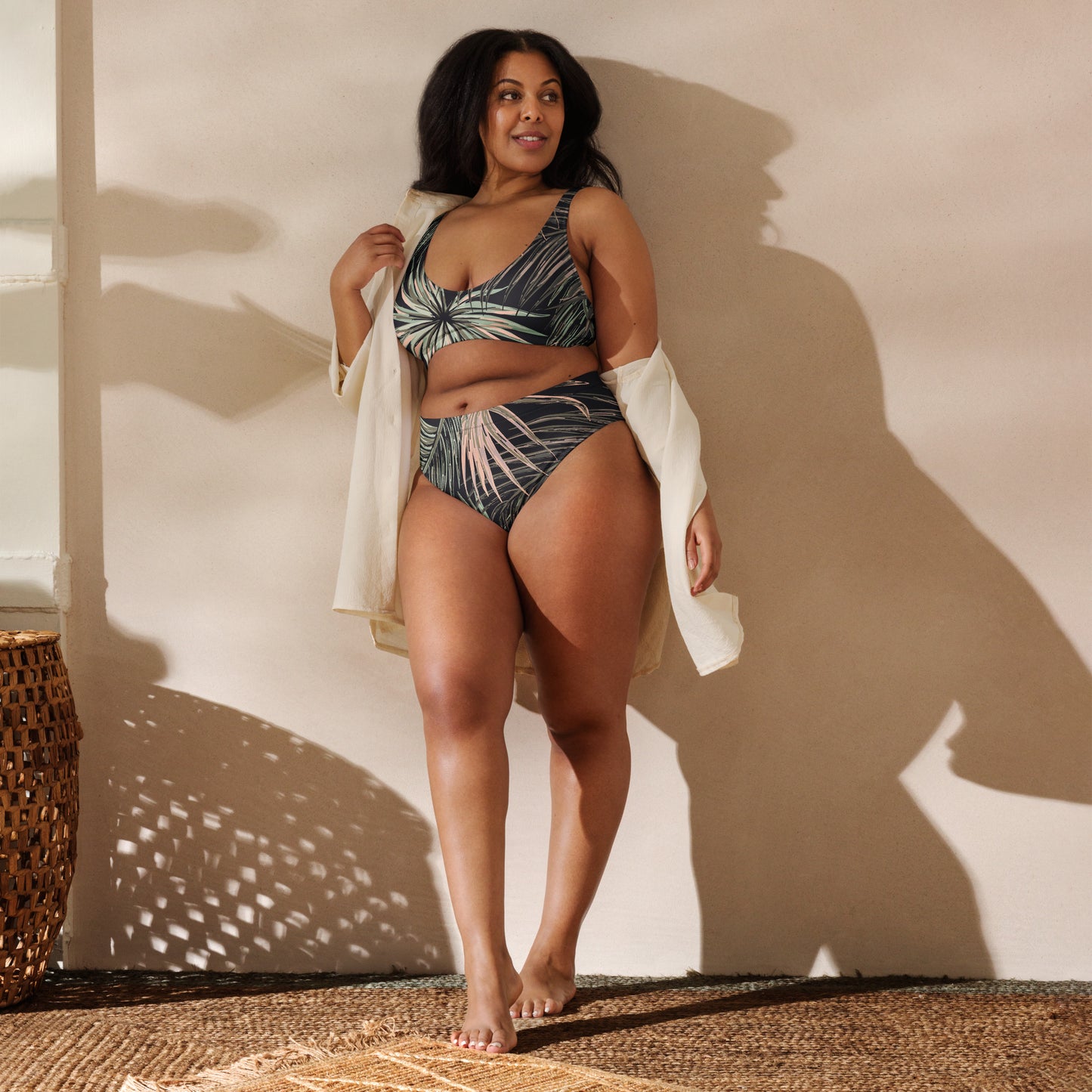 NaturLover Allover Recycling Bikini, Beauté Noire