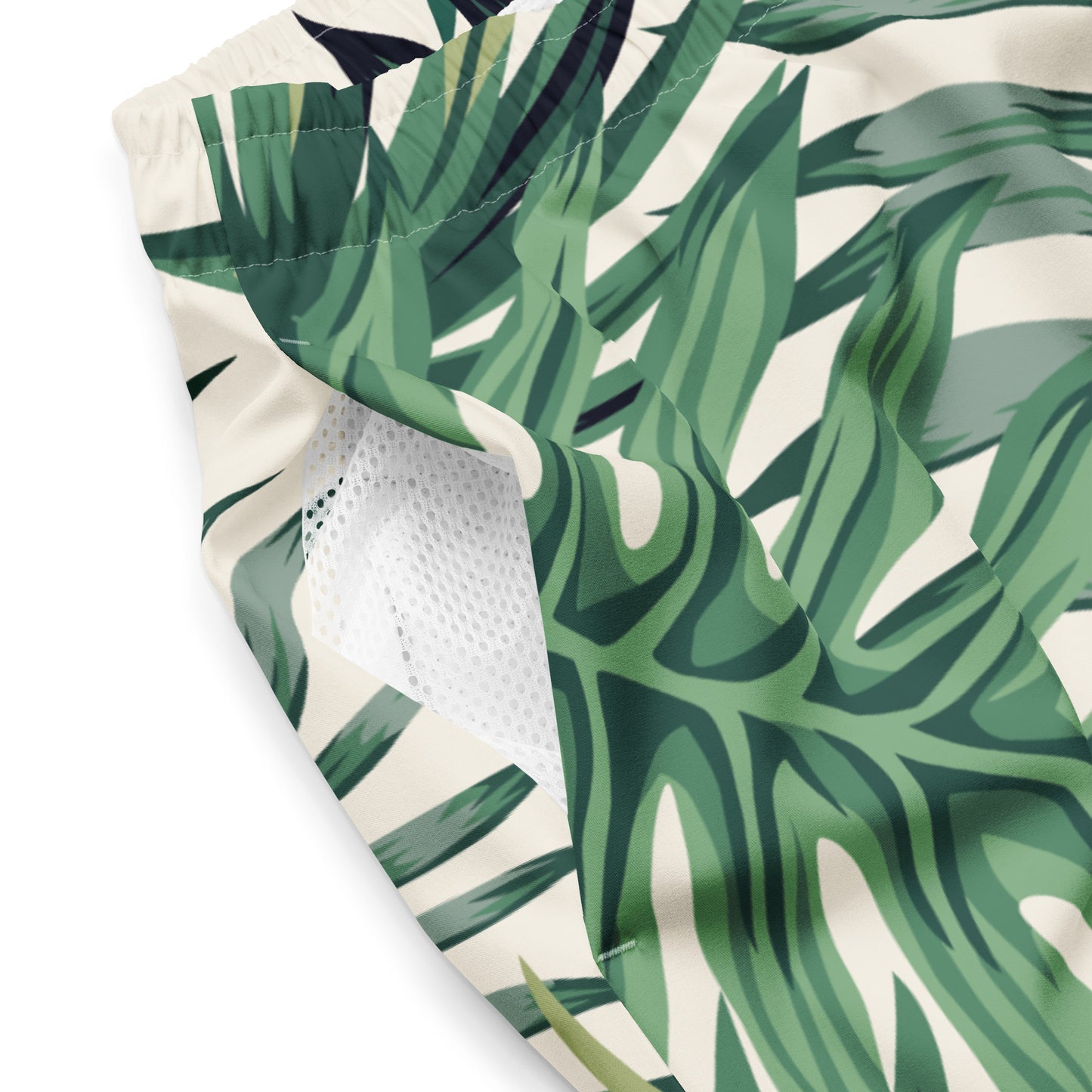 Recycling Badehose Green Fern Tasche