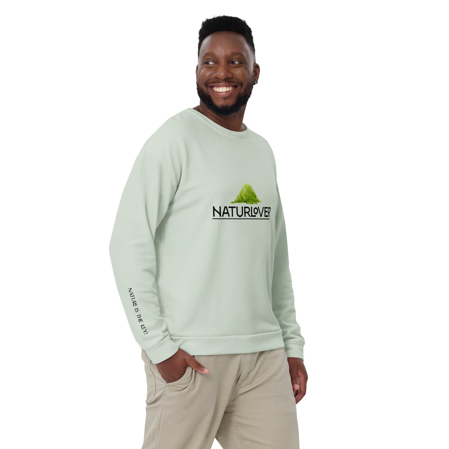 Pull de recyclage NaturLoVer, vert menthe