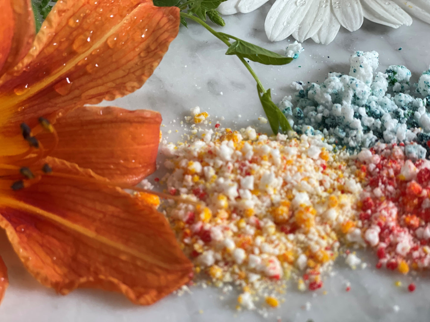 Colorful bath sprinkles, bath additive various varieties 200g (approx. 6-7 baths)