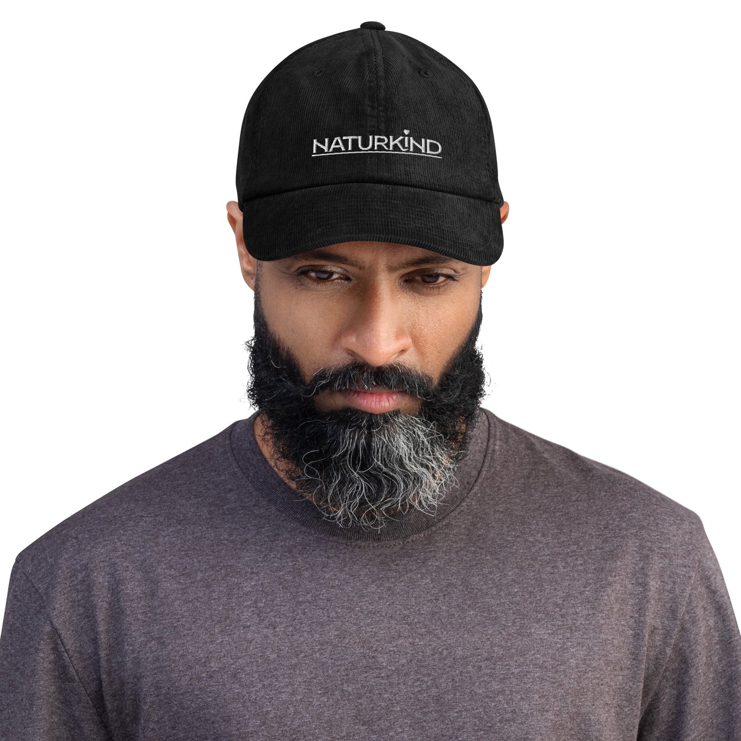 Casquette de baseball en velours côtelé NATURKIND, 4 couleurs