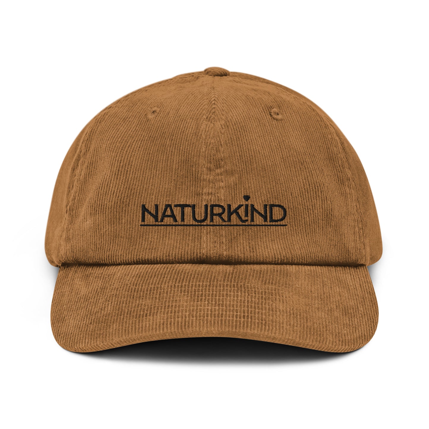 Casquette de baseball en velours côtelé NATURKIND, camel + olive