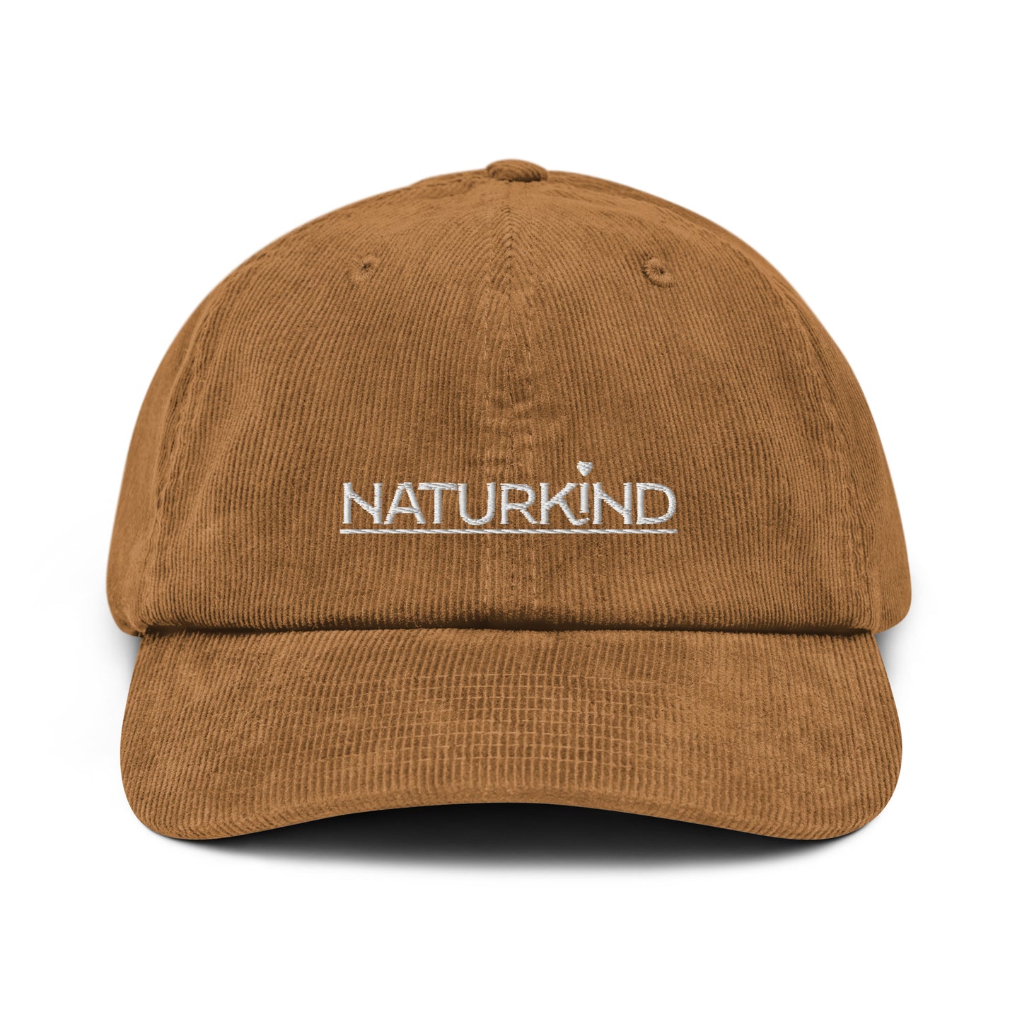 Casquette de baseball en velours côtelé NATURKIND, 4 couleurs