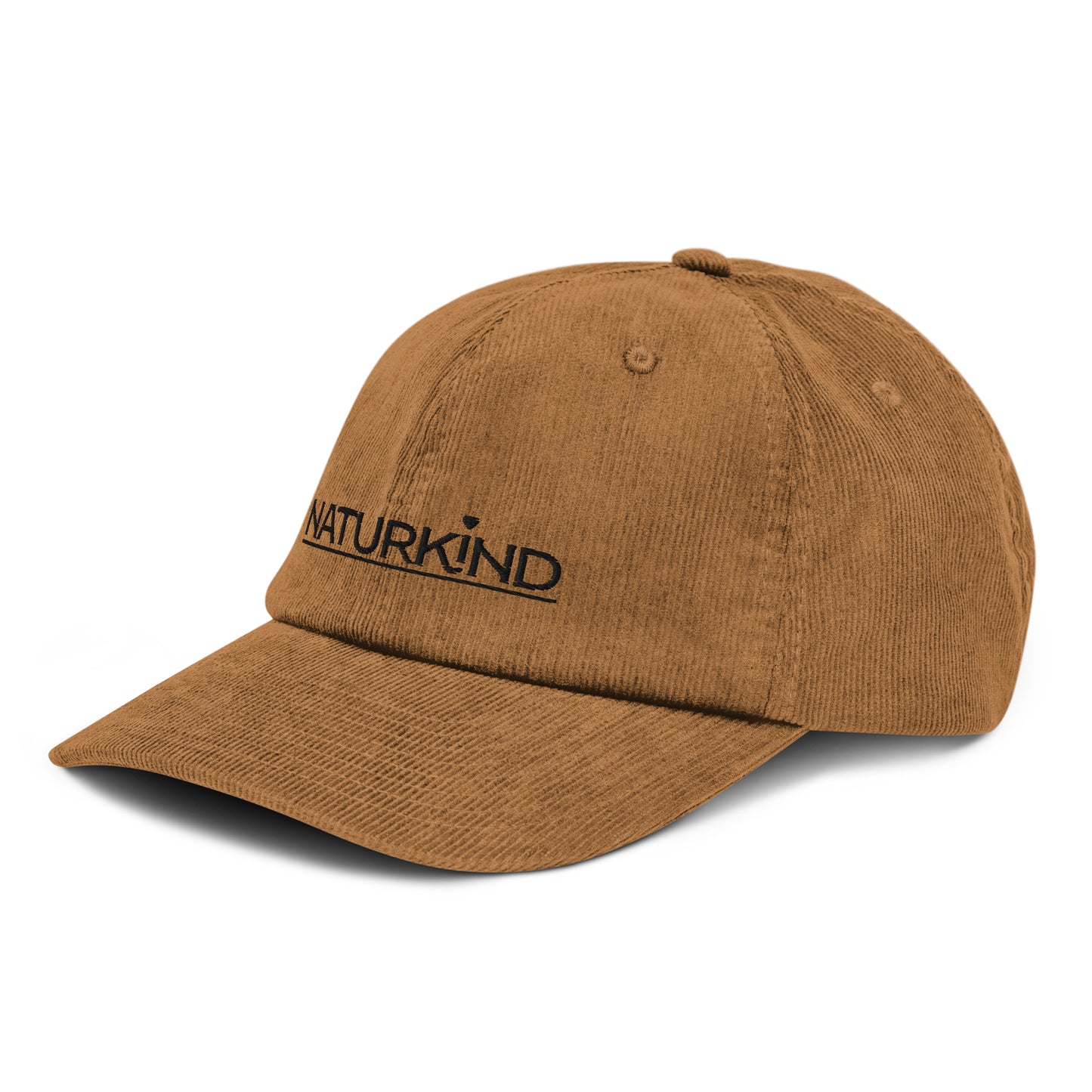 Casquette de baseball en velours côtelé NATURKIND, camel + olive