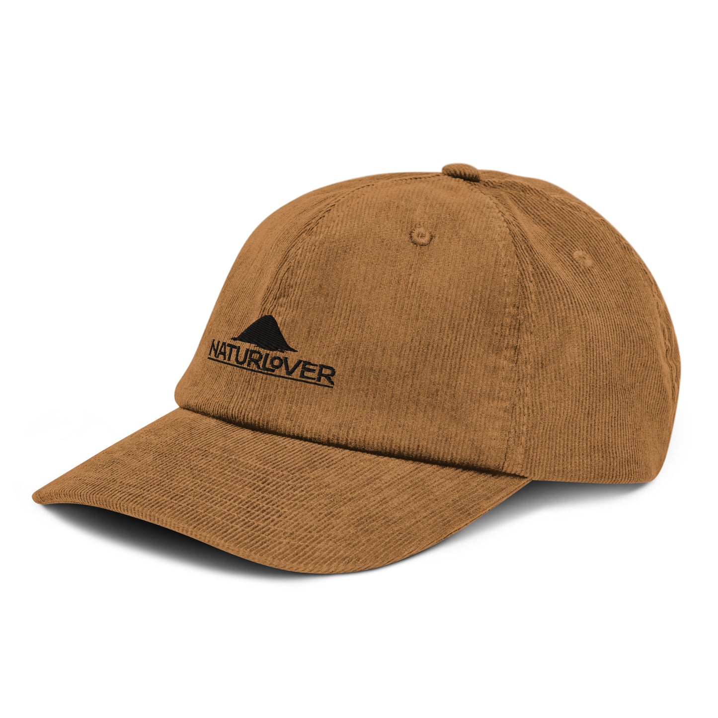 Casquette de baseball NaturLoVer en velours côtelé, camel + olive