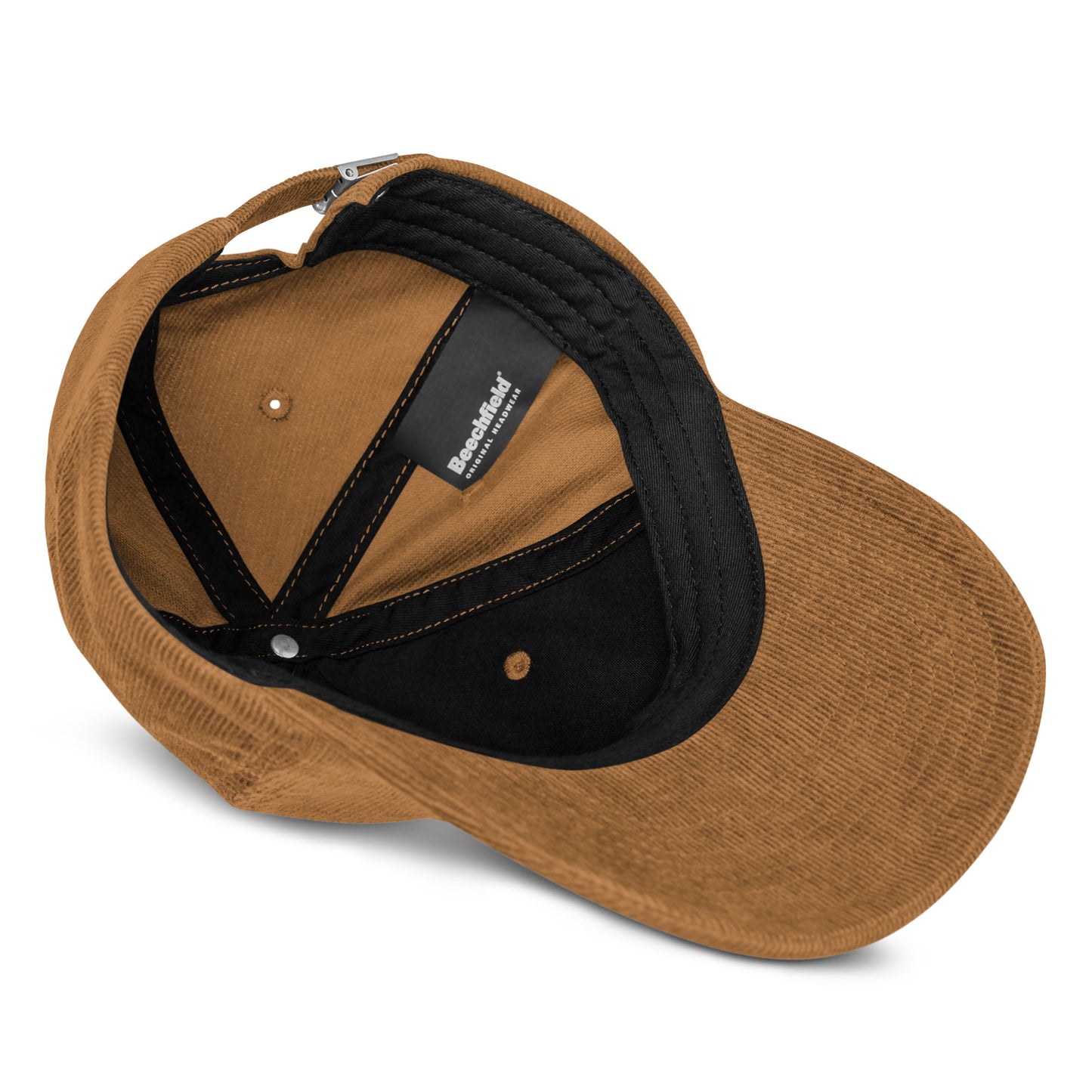 Casquette de baseball en velours côtelé NATURKIND, camel + olive
