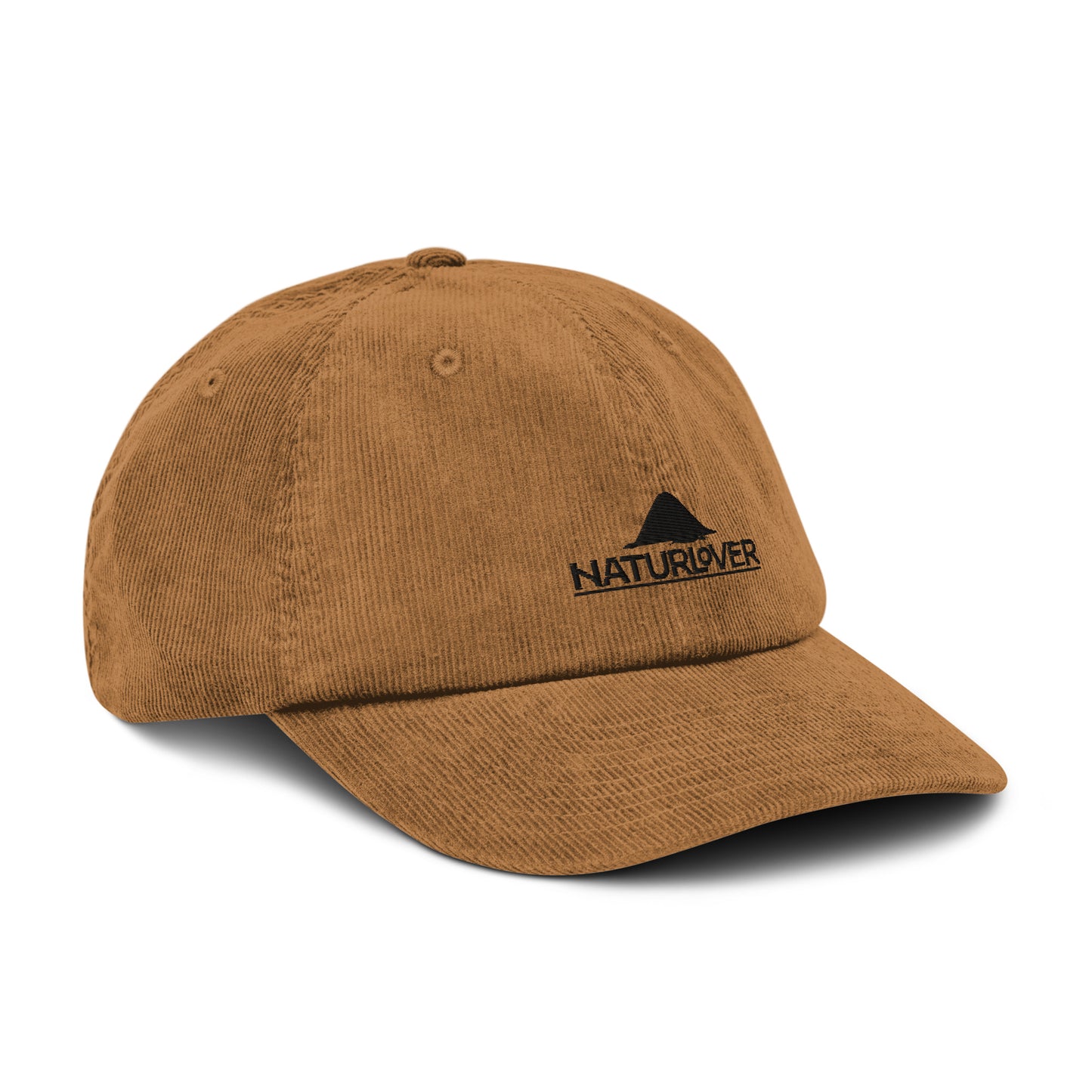 Casquette de baseball NaturLoVer en velours côtelé, camel + olive