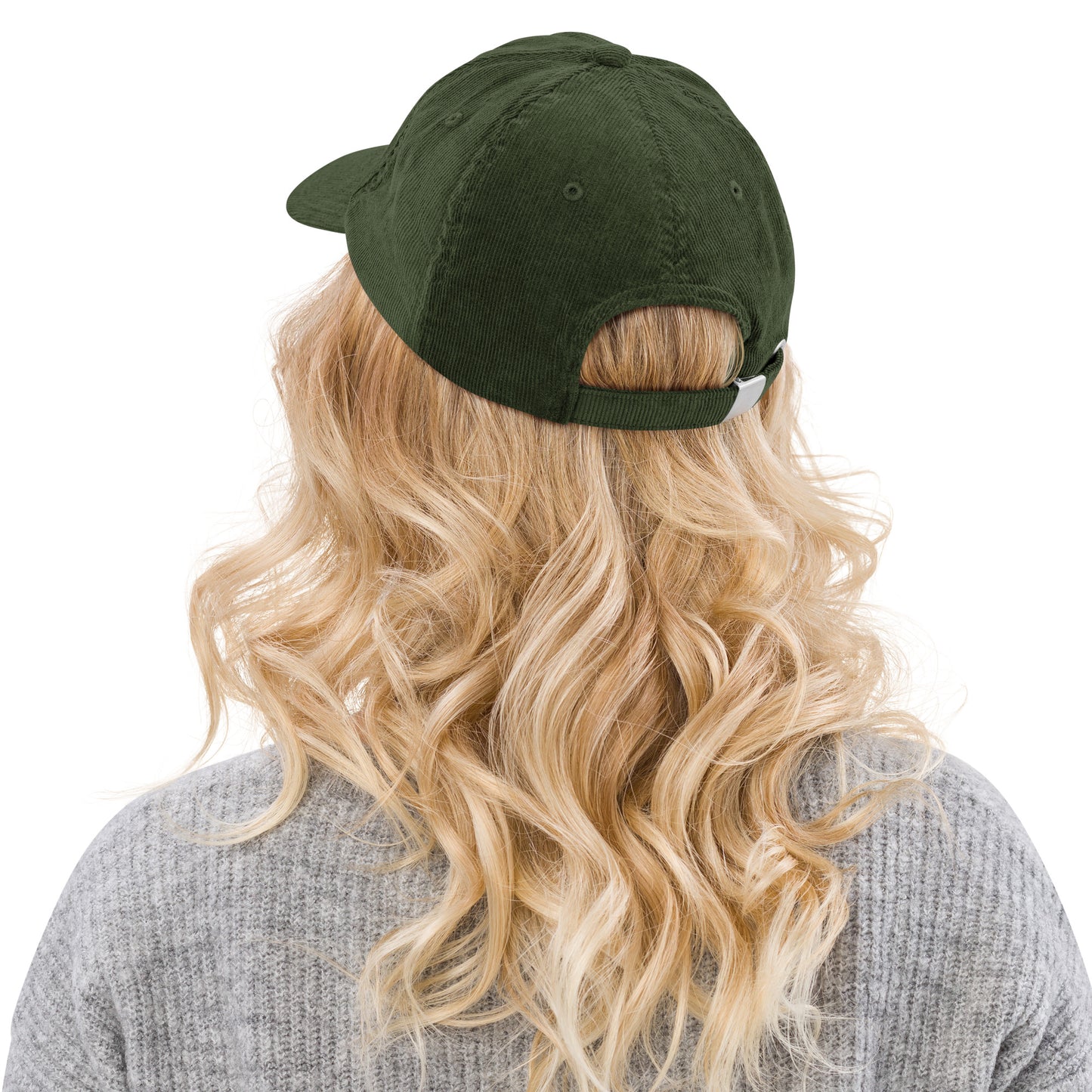 Casquette de baseball NaturLoVer en velours côtelé, camel + olive