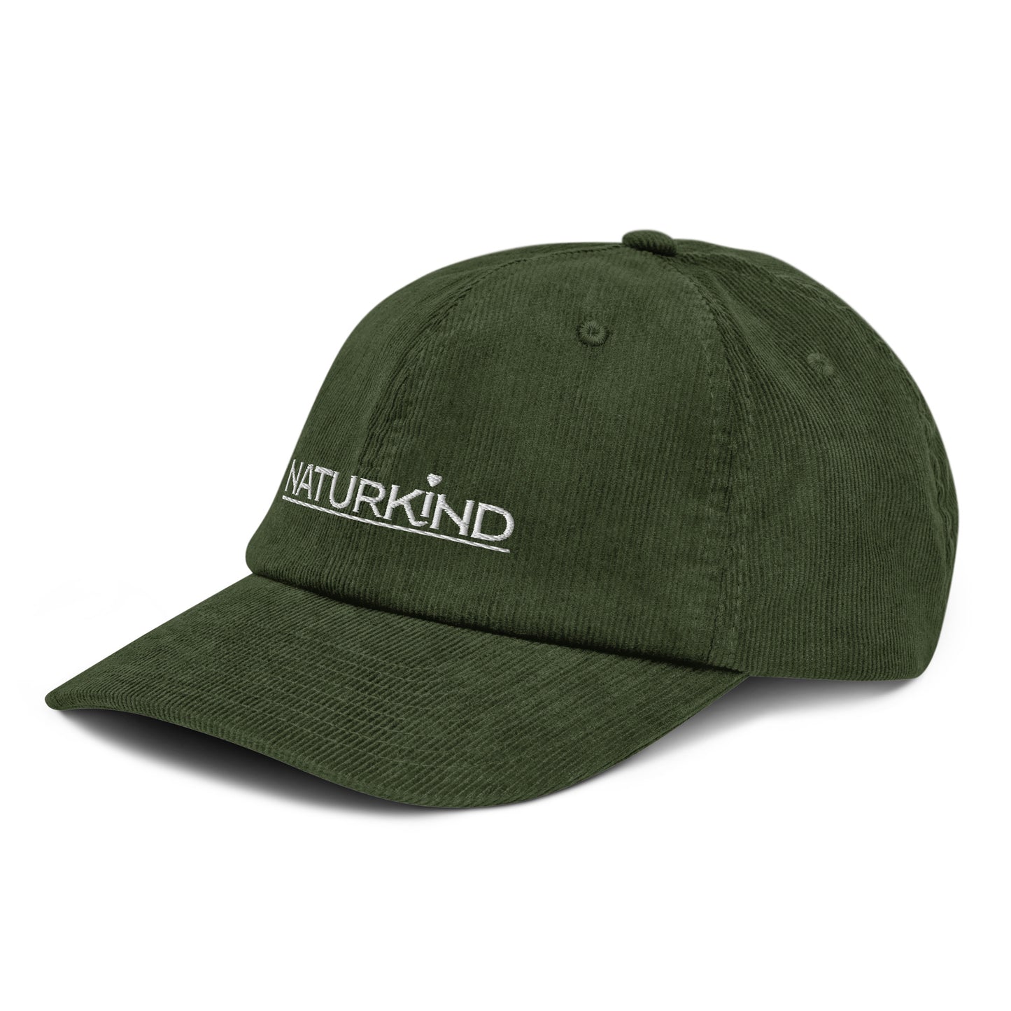Casquette de baseball en velours côtelé NATURKIND, 4 couleurs