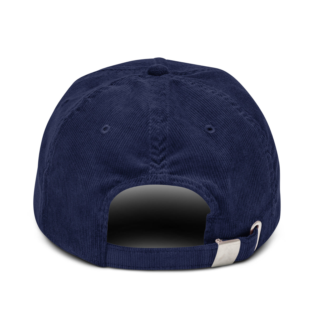 Baumwoll Cord basecap blau