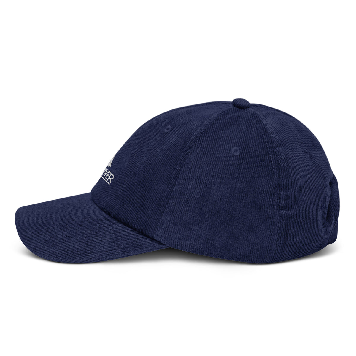 Baumwoll Cord basecap blau