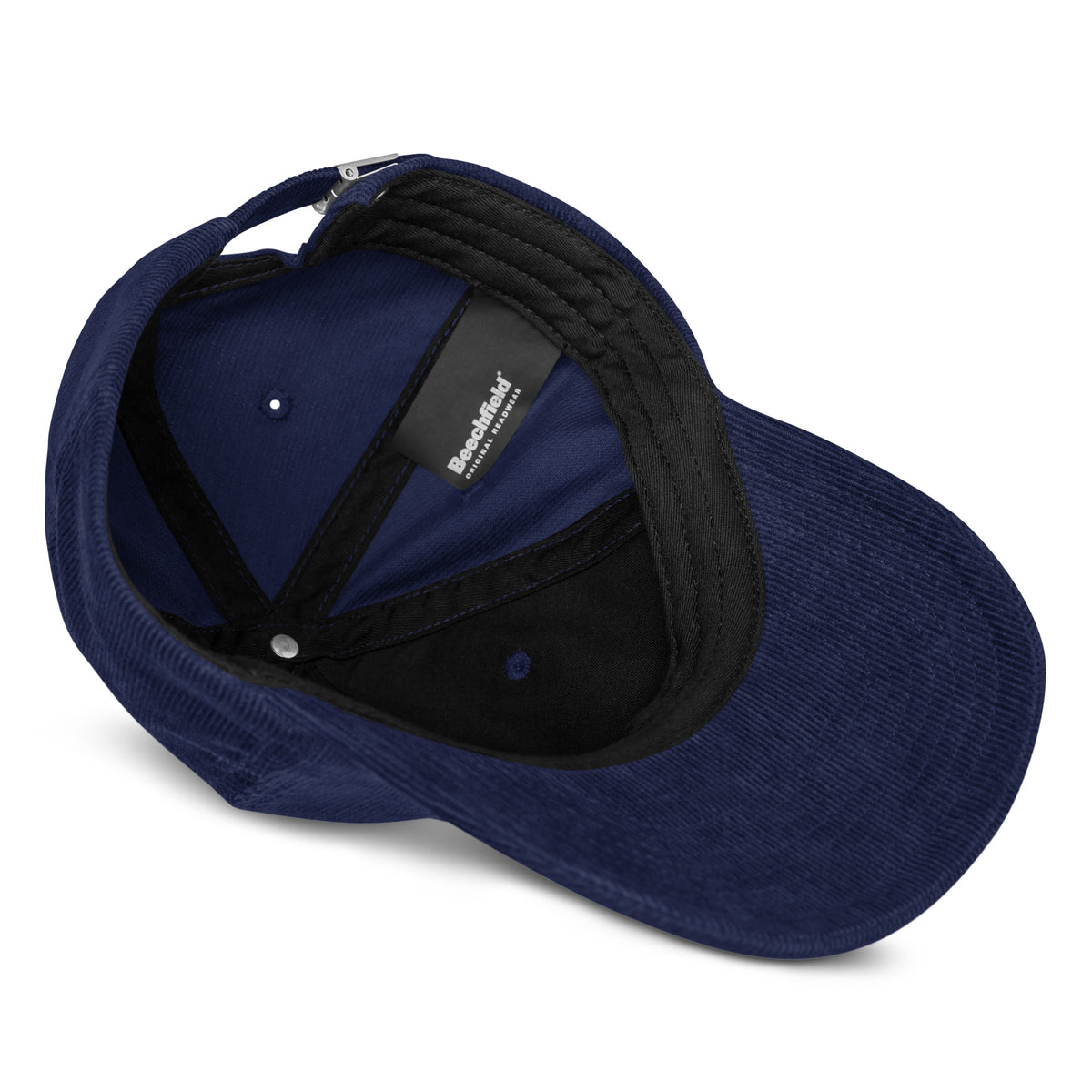 Baumwoll Cord basecap blau
