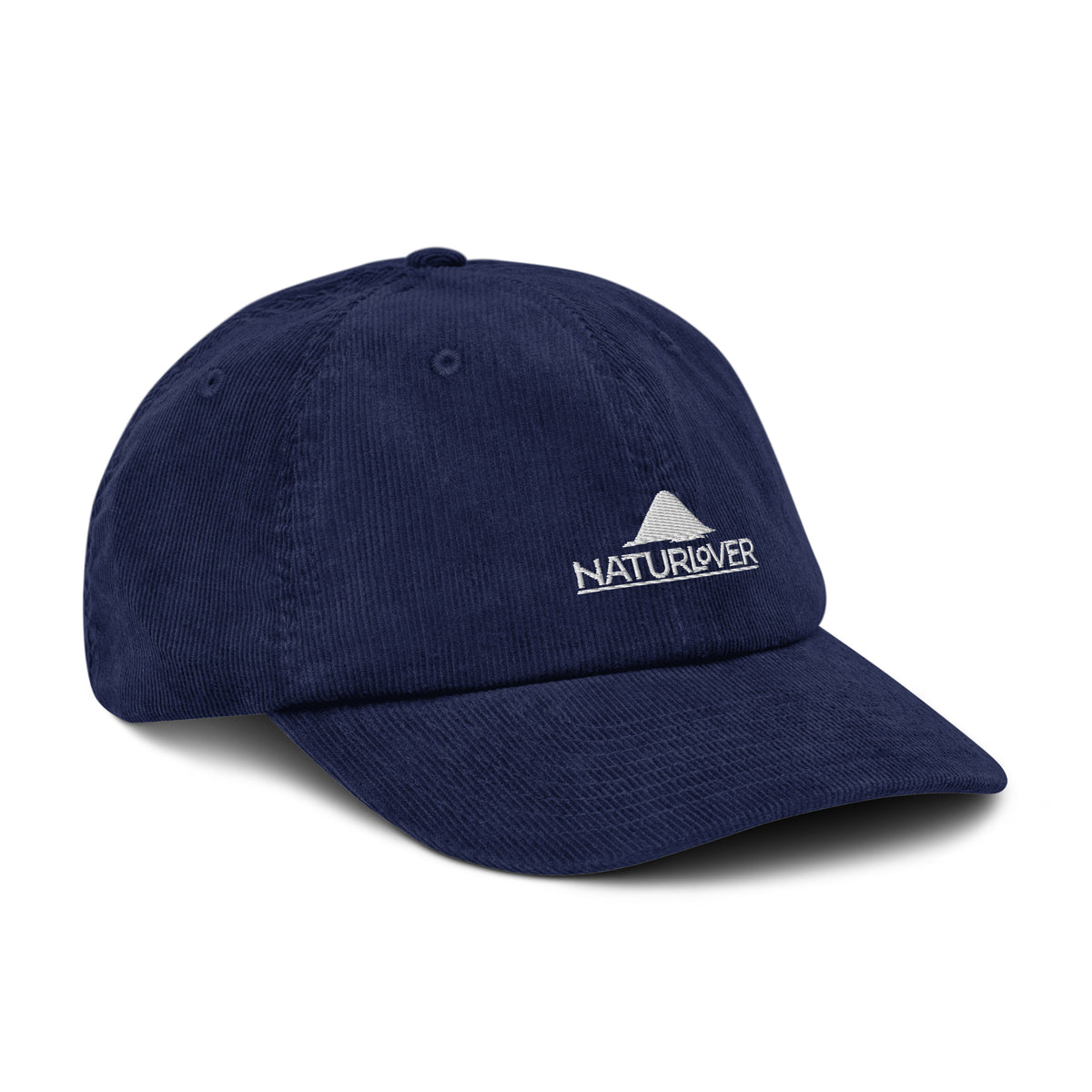 Baumwoll Cord basecap blau