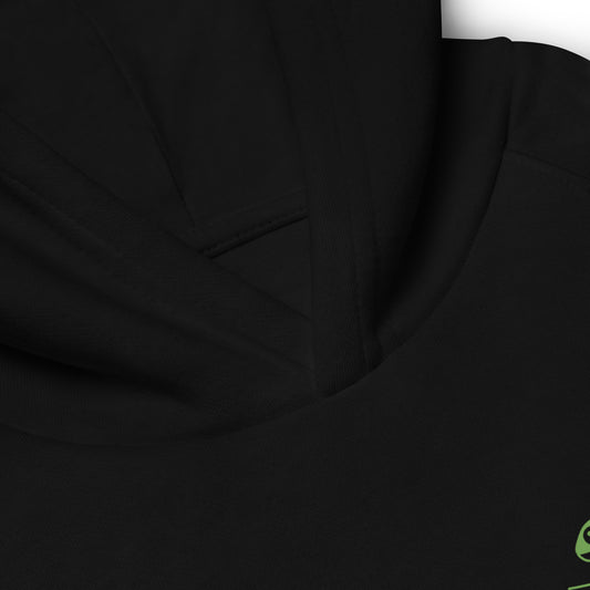 Kapuzenpullover Bio Baumwolle Naturkind schwarz
