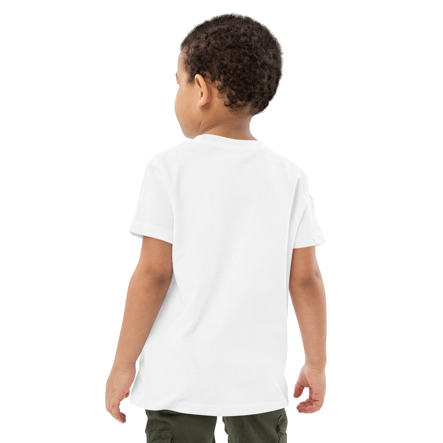 NATURKIND Eco Baumwoll T-Shirt Chamäleon für Kinder, weiß