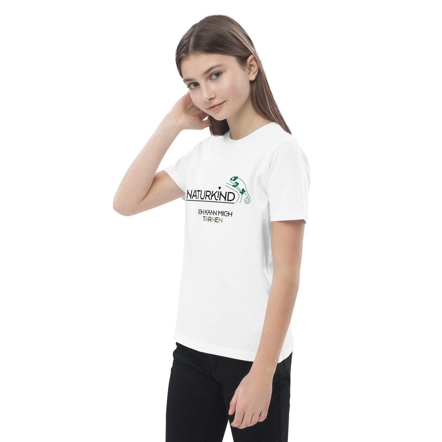 Kinder Bio Baumwolle Shirt mit Spruch
