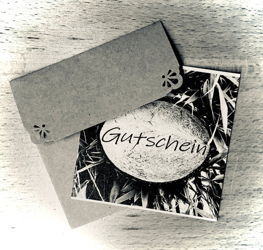 Geschenk Gutschein