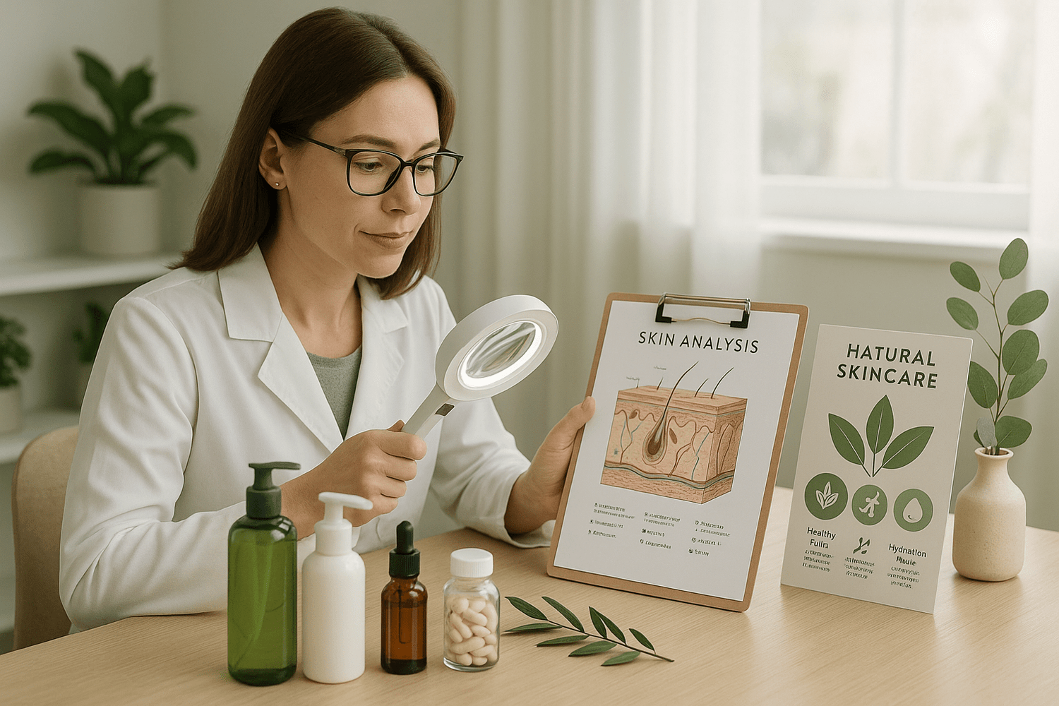 Beratungsleistungen Hautanalyse Gesundheitsberatung mit Zinzino