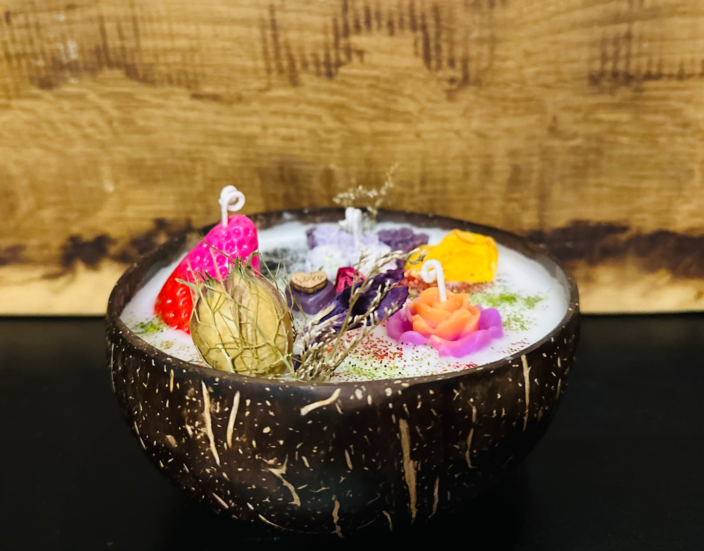 Bougie Art du Jardin de Fleurs