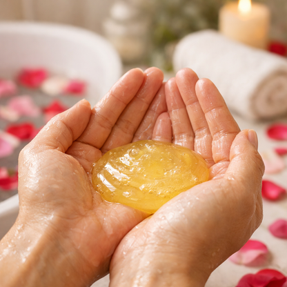 Naturschampoo mit Rosenwasser