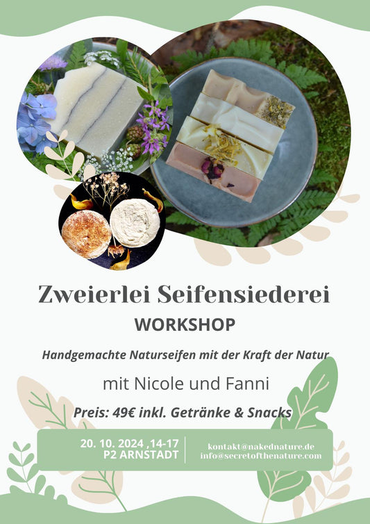 2erLei Seifensiederei Workshop in Arnstadt