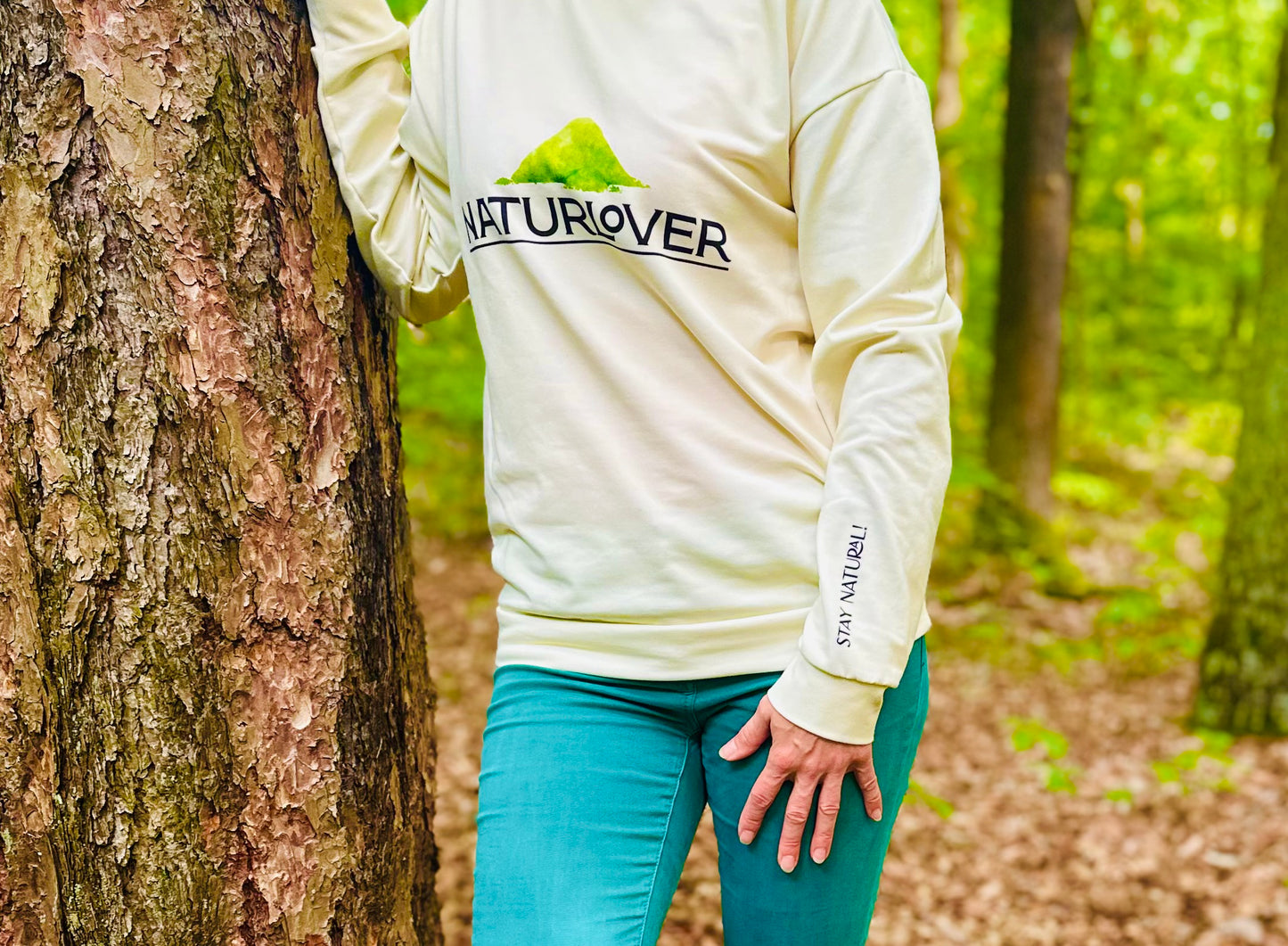 NaturLoVer Recycling Sweater, vanilla ice