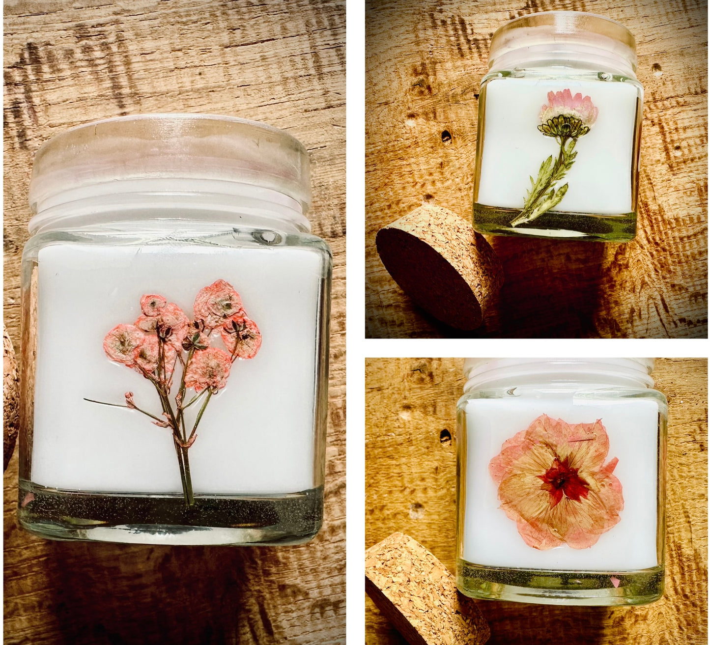 Bougie Art du Jardin de Fleurs