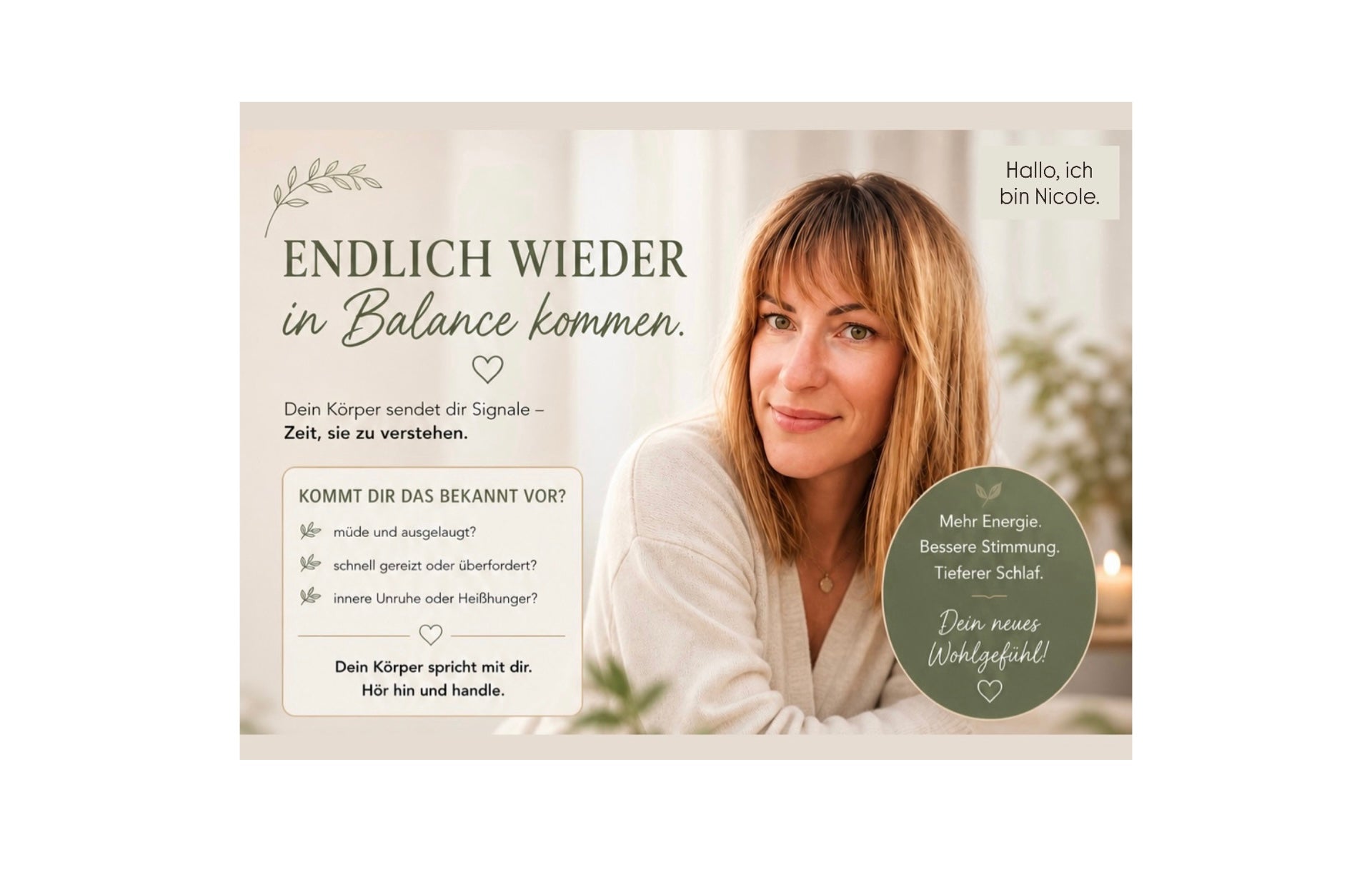 Gesundheit in Balance mit Omega 3