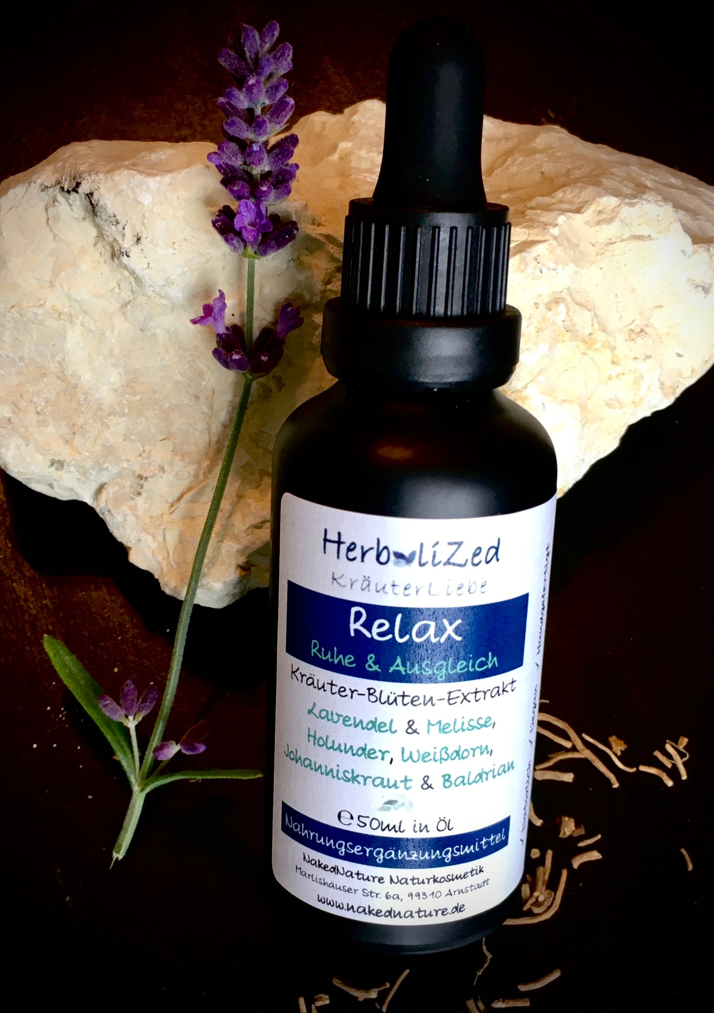 Herbalized Relax Ruhe & Ausgleich Kräuterextrakt, 50ml