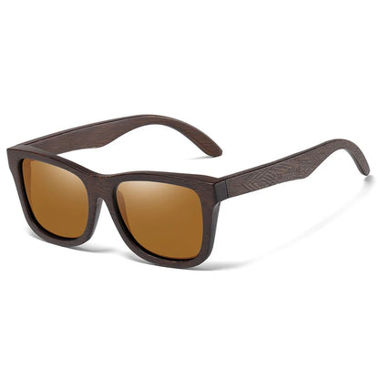 Retro Bambus Sonnenbrille