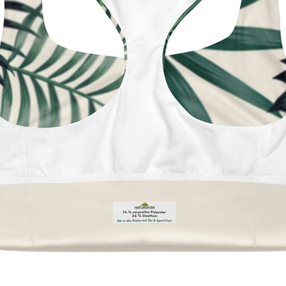 Sporttop Natur zum Joggen Tennis Yoga, aus recycling Material
