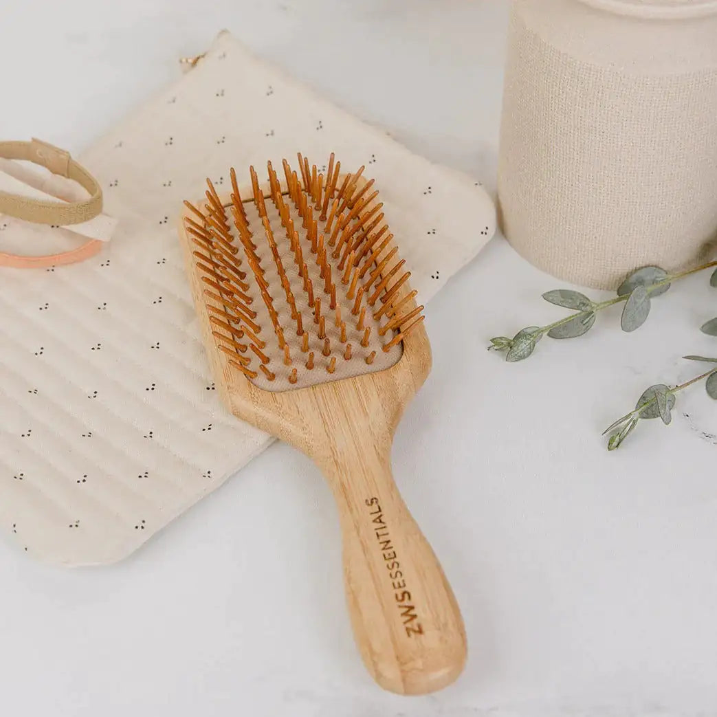 Bamboo hairbrush