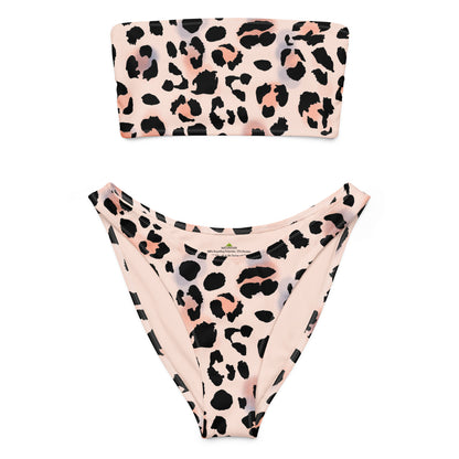 Sexy Bikini im Leopardenmuster Bandeau
