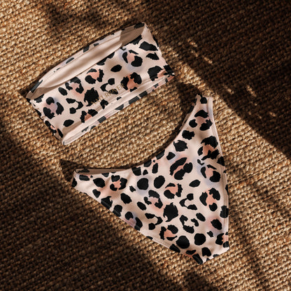 Blickdichter Bikini trägerlos Brasilian Slip