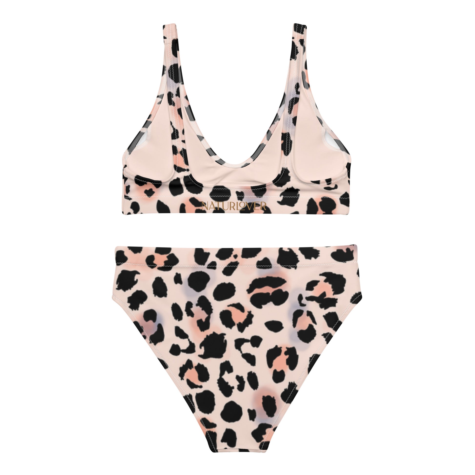 Naturlover Leo Bikini rosa schwarz gold