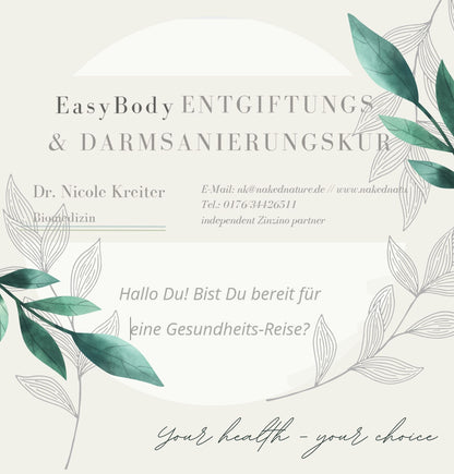 EssyBody detoxification treatment with intestinal cleansing