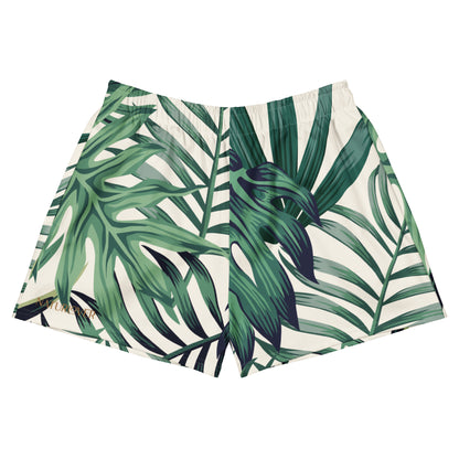 kurze Sportshorts grün beige wandern laufen joggen trainieren